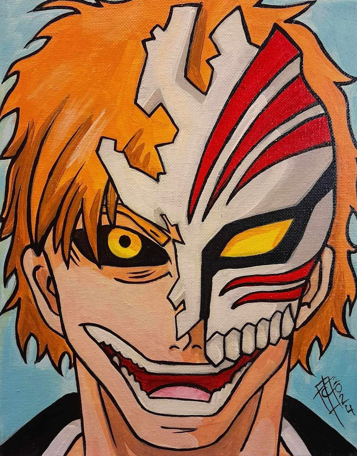 Fan art Painting - Ichigo