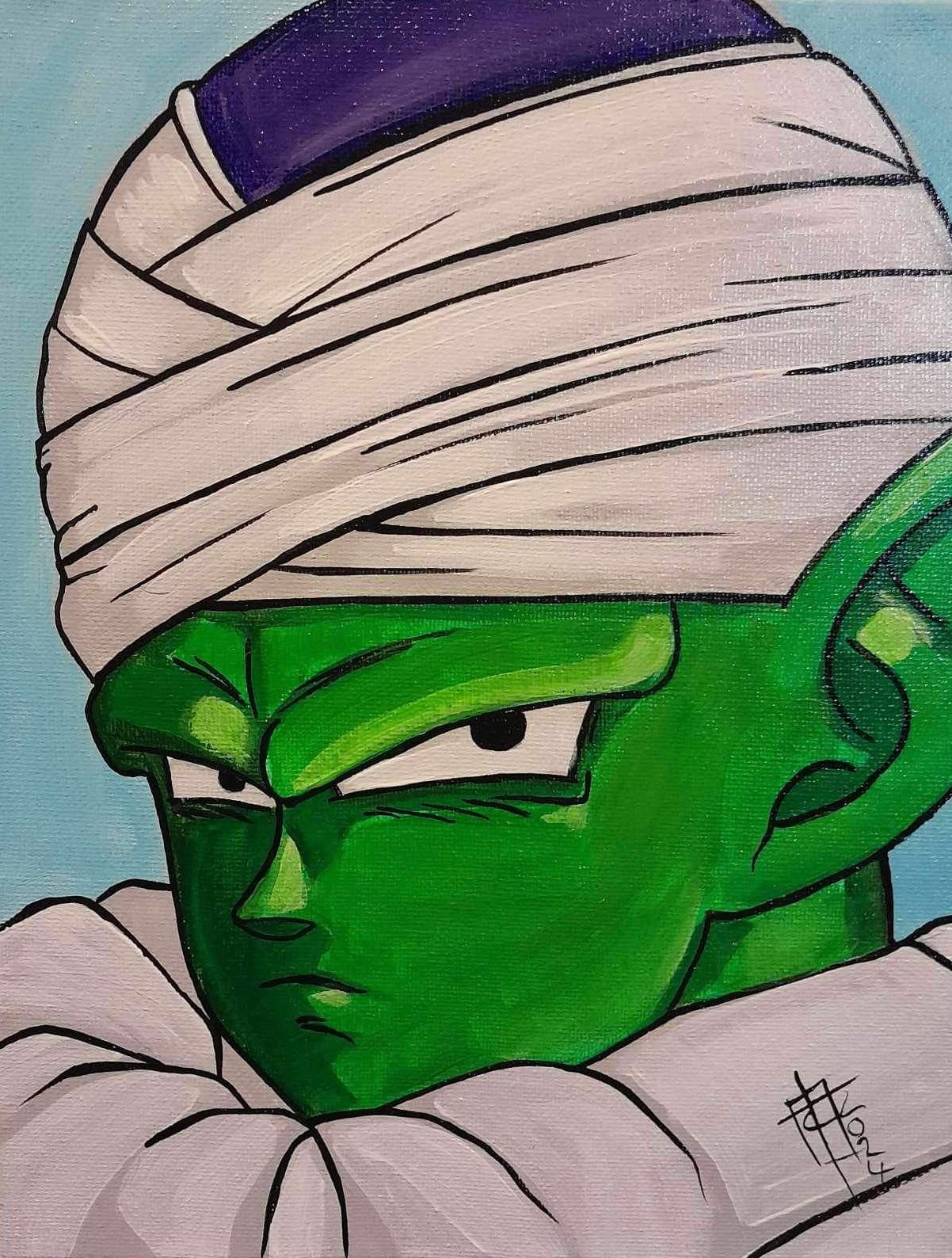 Fan art Painting - Piccolo