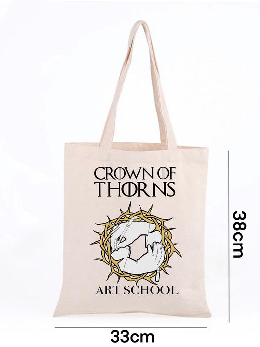 Crown of Thorns - Art School Tote Bay